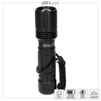Shada LED-Taschenlampe 700343 CREE Zoom, 1500 Lumen, IPX7 wasserdicht