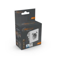Shada Pro Charge USB-Wandsteckdose 2900135 RAL9010, 55x55 mm, 2x USB-A, 3,4 A