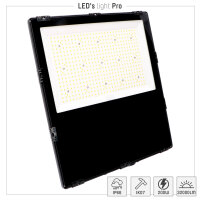 Shada LED Strahler 230095 Schwarz, 200 W, 32000 lm