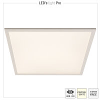 Shada LED Panel 801081 Weiß, neutralweiß 4000 K, 620x620 mm, UGR <19