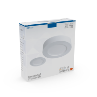 Shada Einbaustrahler 810383 Weiß, CCT, Dimmbar, 18 W, Ø 220 mm