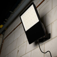 Shada LED Strahler 230097 Schwarz, 4000 K, 300 W, 50000 lm