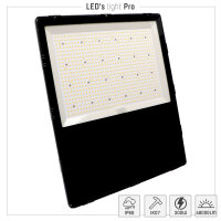 Shada LED Strahler 230097 Schwarz, 4000 K, 300 W, 50000 lm