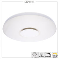 Shada LED Deckenleuchte 800900 mit Luftreiniger, dimmbar, CCT 2700-6500 K, 34 W, 3600 lm, IP20
