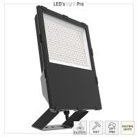 Shada LED Strahler 240074 Schwarz, 200 W, 4000 K, 26400 lm, IP66
