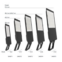Shada LED Außenfluter 240075 Schwarz, 4000 K, 300 W, 42000 lm