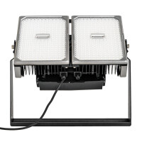 SHADA Strahler - 1000W 155000lm 6000K IP66  - Lumileds(Philips) LED - Inventronik Netzteil - Schwarz  I 0230099