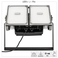Shada LED-Strahler 230099 Schwarz, 6000 K, 1000 W, 155000 lm