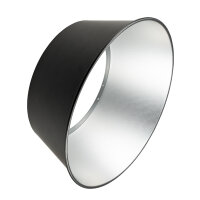 Shada Reflektor S2400545-2 Aluminium, passend zu Artikel 2400545, 90 Grad Abstrahlwinkel, Blendschutz