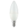 Shada LED SMD Leuchtmittel Kerze 620302 C37 E14 Opal warmweiß 2700 K, 4,5 W, 470 lm