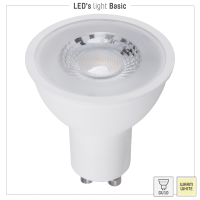 Shada LED SMD Spot MR16 GU10 620304 mattiert warmweiß (2700 K), 4,5 W, 38° Abstrahlwinkel