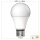 Shada LED SMD Leuchtmittel Klassisch A60 620300 E27 Opal 2700 K warmweiß, 8,5 W, 806 lm