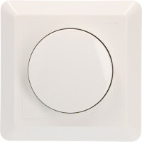 Shada Dimmer Knob 190050 Weiß, 8,5 x 8,5 cm, RAL 9010