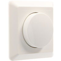 SHADA Dimmer Knob - 8.5 x 8.5cm - Weiß I 0190050