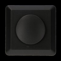 Shada Dimmer Knob 190051 Schwarz, 8,5 x 8,5 cm, mit Rahmen