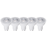 Shada SMD LED Spot MR16 GU10 620305 Mattiert, 5er-Pack,...