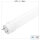 Shada LED-Röhre 610731 T8, 150 cm, kaltweiß (6500 K), 22 W, 2520 lm, 260 ° Abstrahlwinkel, nicht dimmbar