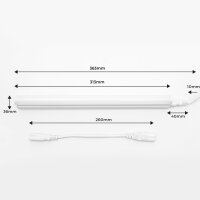 Shada LED Unterbauleuchte 2400250, 30 cm, 4 W, Neutralweiß 4000 K, 400 lm