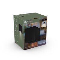 Shada Außenwandleuchte San Diego 1000501 Schwarz, ohne Leuchtmittel, GU10, IP44