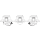 Shada PIR-Deckensensor 190127 Weiß, IP20, 360° Erfassung, 8 m Reichweite