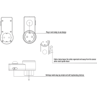 SHADA Steckdosenadapter mit Bewegungsmelder - PIR 120° IP20 - Weiß I 0190116