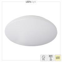 Shada LED Deckenleuchte 810590 warmweiß, Ø 270 mm, 12 W, IP44