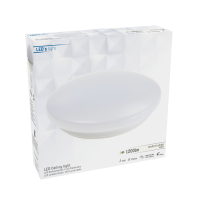 Shada LED Deckenleuchte 810591 IP44, neutralweiß 4000 K, Ø 270 mm, 12 W, 1200 lm