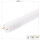 Shada LED-Röhre 610739 T8 G13, 150 cm, 20 W, 3000 lm, neutralweiß (4000 K), 220°, mit PET-Splitterschutz und Starterbrücke
