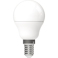 Shada LED SMD Leuchtmittel Globe G45 620108 E14 Opal, 2,5 W, Warmweiß 2700 K