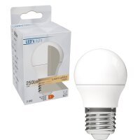 Shada LED SMD Leuchtmittel 620111 Globe G45 E27 Opal,...