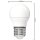 Shada LED SMD Leuchtmittel 620111 Globe G45 E27 Opal, Warmweiß 2700 K, 2,5 W, 250 lm