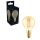 Shada LED Filament Leuchtmittel 620190 Globe G45 E14 Gold, Dimmbar, 1800 K Extra Warmweiß