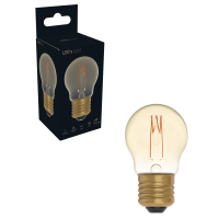 SHADA Led Filament Leuchtmittel - Globe G45 E27 2,5W...