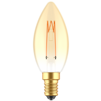SHADA Led Filament Leuchtmittel - Kerze C35 E14 2,5W...