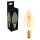 Shada LED Filament Kerze 620192 C35 E14 Gold 2,5 W, Dimmbar, 1800 K Extra Warmweiß