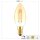 Shada LED Filament Kerze 620192 C35 E14 Gold 2,5 W, Dimmbar, 1800 K Extra Warmweiß
