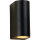 Shada Außenwandleuchte Santa Barbara 1000502 Schwarz, ohne Leuchtmittel, 2x GU10, IP44