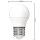 Shada LED SMD Leuchtmittel Globe G45 620112 E27 Opal Warmweiß (2700 K), 4,9 W, 470 lm