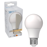 Shada SMD LED-Leuchtmittel 620100 Klassisch A60 E27 Opal, Warmweiß (2700 K), 2,5 W, 250 lm