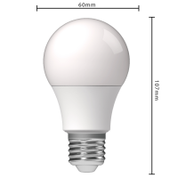 SHADA Led SMD Leuchtmittel - Klassisch A60 E27 2,5W 250lm 2700K Opal 180°  I 0620100