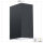 Shada Außenwandleuchte 1000503 San Francisco schwarz, 2x GU10, IP44