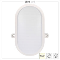 Shada LED-Außenwandleuchte 810401 Weiß, 4000 K, 900 lm, IP65