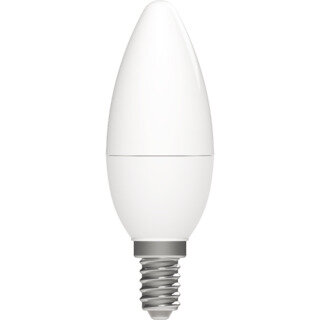 Shada LED SMD Leuchtmittel Kerze 620116 C35 E14 Opal Neutralweiß, 4,9 W, 470 lm