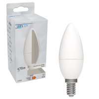 Shada LED SMD Leuchtmittel Kerze 620116 C35 E14 Opal Neutralweiß, 4,9 W, 470 lm