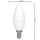 Shada LED SMD Leuchtmittel Kerze 620116 C35 E14 Opal Neutralweiß, 4,9 W, 470 lm