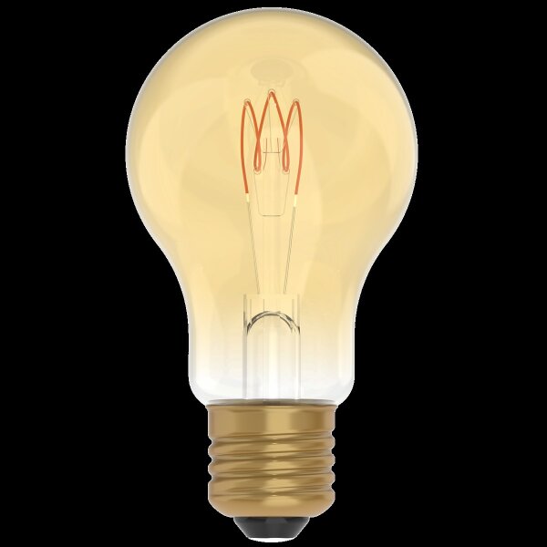 Shada LED Filament Leuchtmittel 620193 A60 E27 Gold, 2,5 W, dimmbar