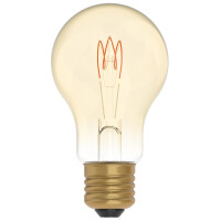 SHADA Led Filament Leuchtmittel - Klassisch A60 E27 2,5W 136lm 1800K Gold 330°  - dimmbar I 0620193