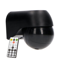 Shada Wandsensor 190114 schwarz, PIR 180°, mit...