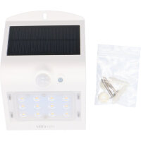 Shada Solar-Außenleuchte Flutlicht 300403 Yokohama Weiß, mit Sensor, IP65