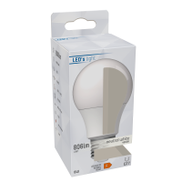 Shada LED SMD Leuchtmittel 620103 A60 E27 Opal, 4000 K Neutralweiß, 8 W, 806 lm